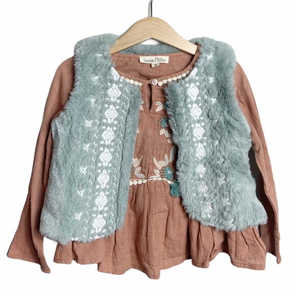 Louise Misha Boho Top + Vest
